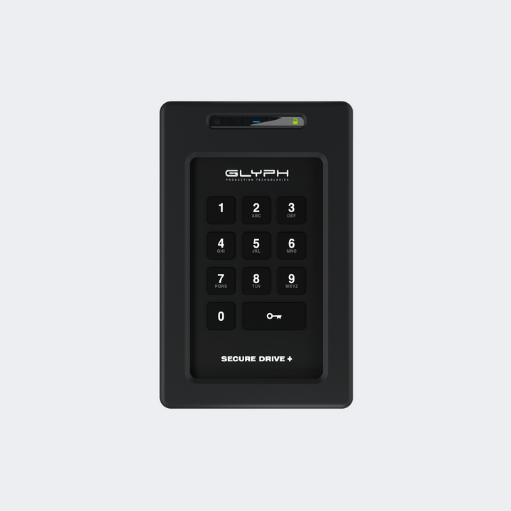 Glyph SecureDrive+ Encrypted Drive with Keypad