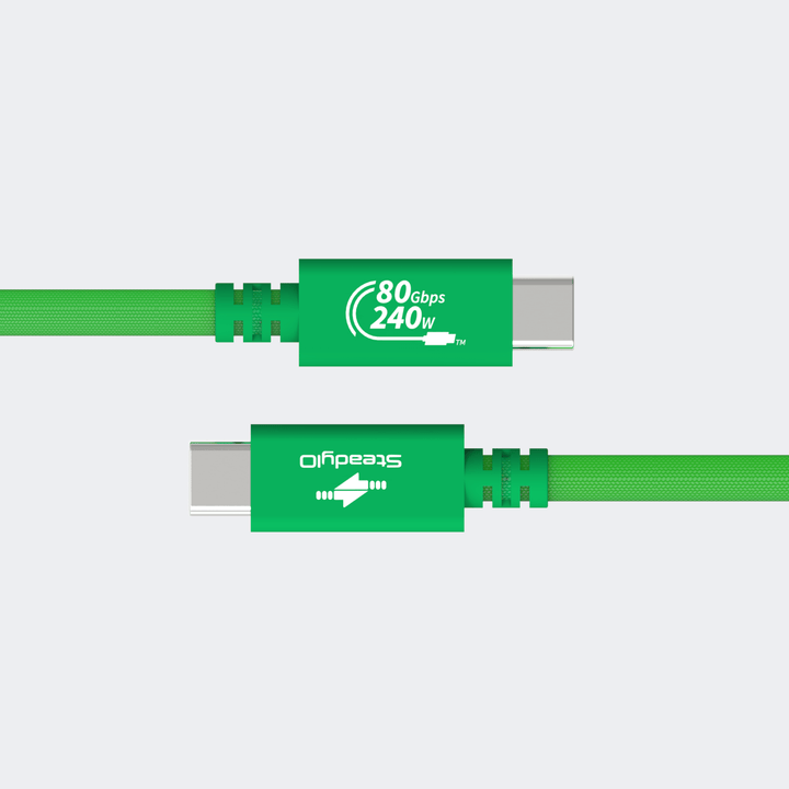 Connect+ High-Performance USB4 80Gbps/240W Type-C Cable
