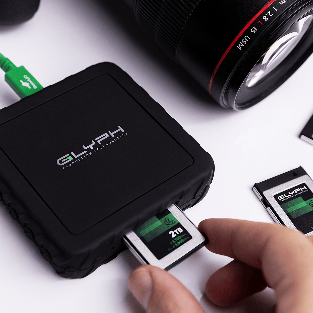 Glyph Capture+ CFexpress Type B USB4 Memory Card Reader
