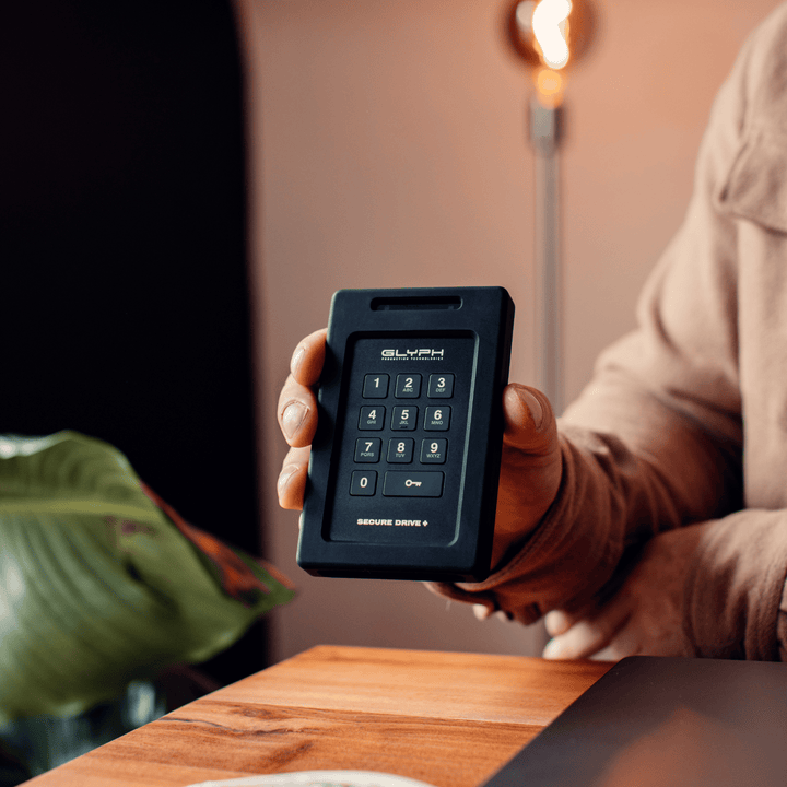 Glyph SecureDrive+ Encrypted Drive with Keypad