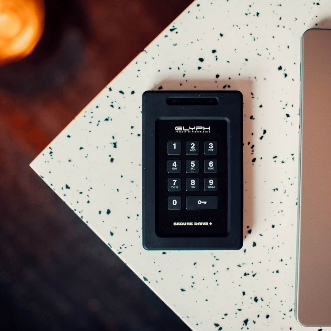 Glyph SecureDrive+ Encrypted Drive with Keypad