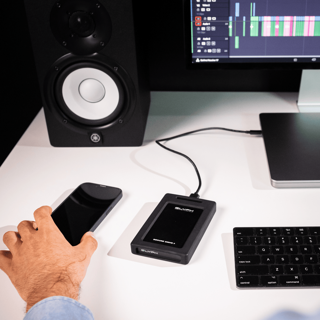 Glyph SecureDrive+ Encrypted Drive with Bluetooth