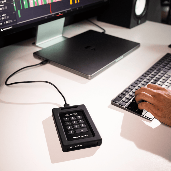 Glyph SecureDrive+ Encrypted Drive with Keypad