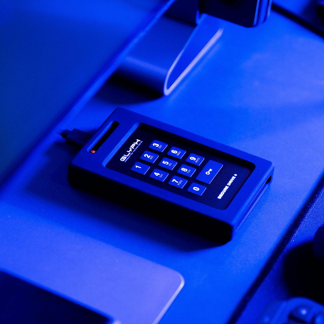 Glyph SecureDrive+ Encrypted Drive with Keypad